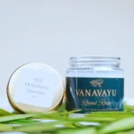 Vanavayu Royal Rose soy wax candle in glass jar with gold lid